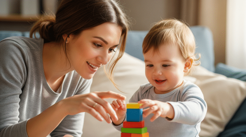 Tips smart parenting untuk ibu muda dalam membangun psikologi anak yang sehat melalui permainan edukatif bersama.