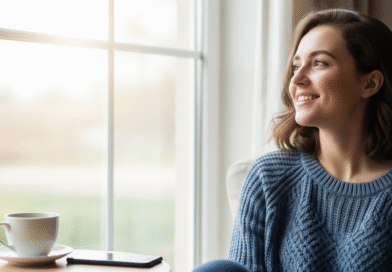 Seorang anak muda sedang menikmati waktu tenang tanpa gawai, sebagai cara melakukan social media detox untuk menjaga kesehatan mental.